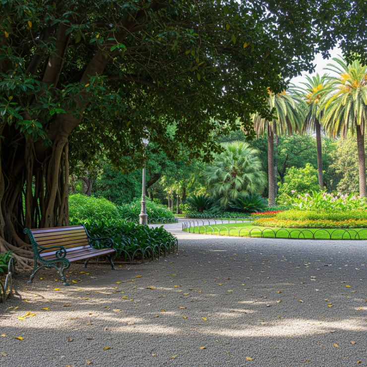 Villa Bellini oasi verde e punto d’incontro per chi visita la città
