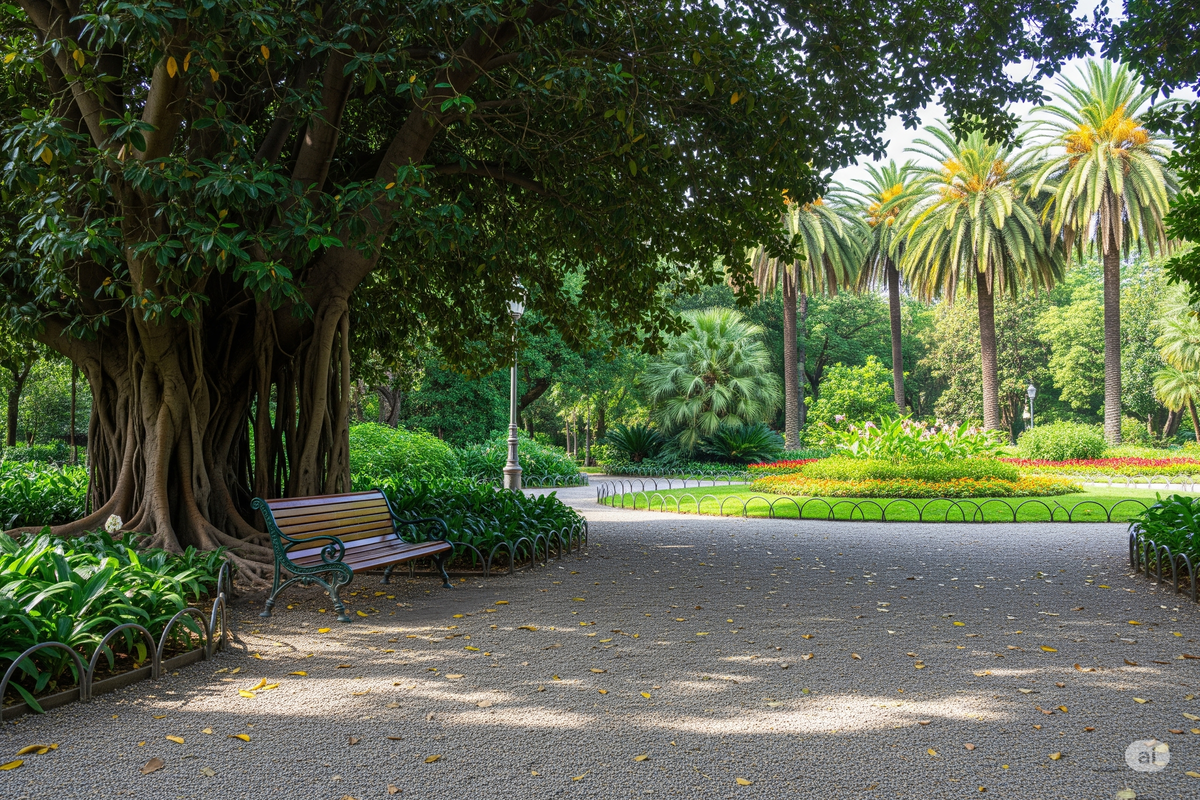 Villa Bellini oasi verde e punto d’incontro per chi visita la città